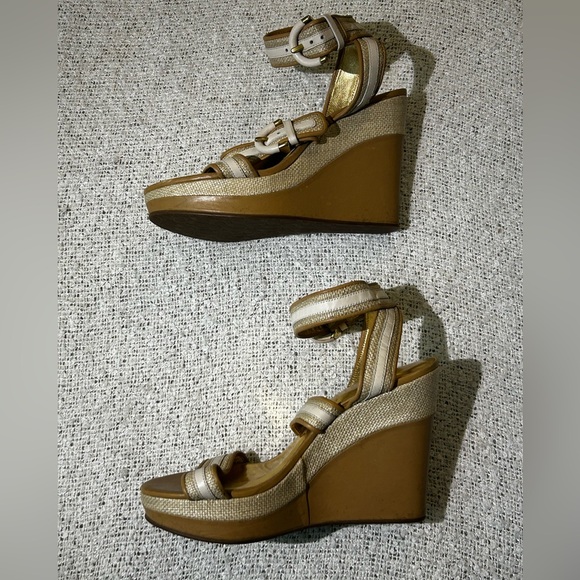 Coach Maralee wedge sandals Size 6.5 - Picture 2 of 6